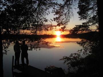 Фото номера Шале с двумя спальнями Шале Linkkumylly Cottages г. Nuolniemi 17