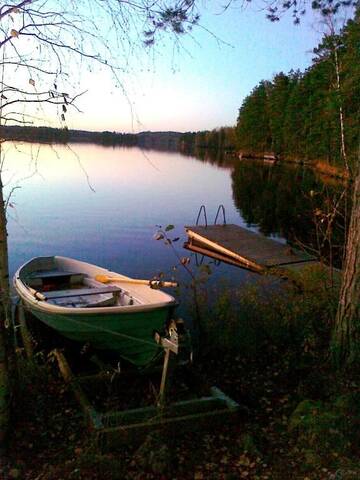 Фото номера Шале с одной спальней Шале Linkkumylly Cottages г. Nuolniemi 26